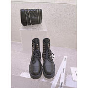 Chanel Calfskin Ankle Boots Black - 3