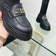 Chanel Sheepskin Boots in Black - 2