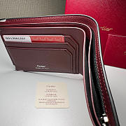 Cartier Coin/Banknote/Credit Card Wallet Black 12x9.5cm - 4