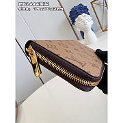 Louis Vuitton LV Zippy Wallet Monogram Canvas 19.5x10.5x2.5cm - 3