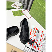 Gucci GG Lug Sole Loafer Black - 2