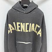 Balenciaga Grey Hoodie - 4