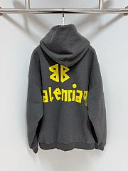 Balenciaga Grey Hoodie - 2