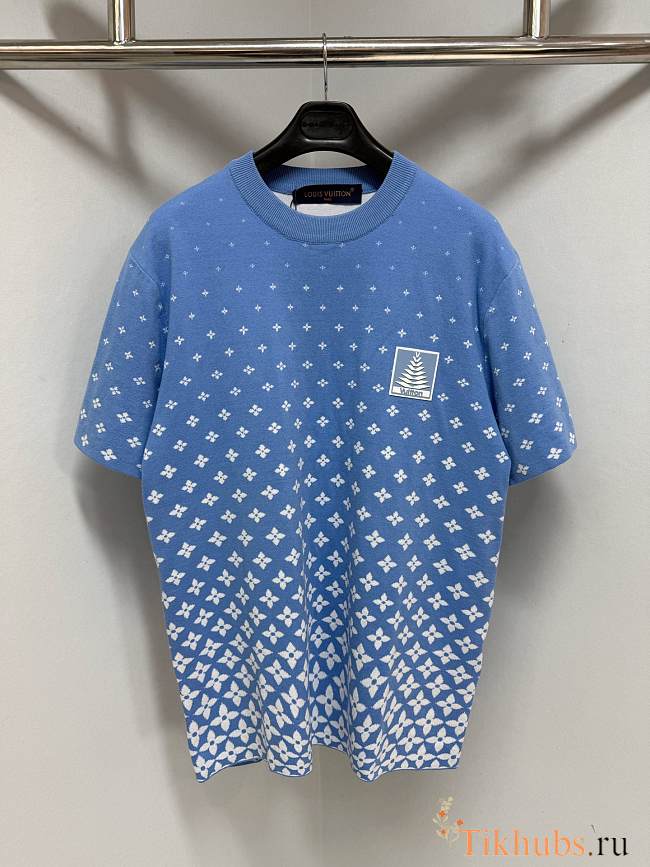 Louis Vuitton LV Knitted Cotton T-Shirt - 1