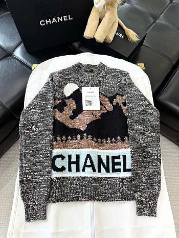 Chanel Grey Sweater