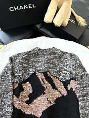 Chanel Grey Sweater - 4