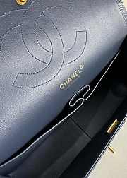 Chanel Jumbo Flap Bag Navy Blue Caviar Gold 30cm - 2