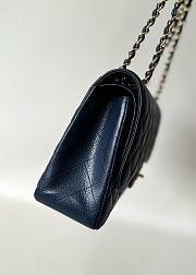 Chanel Jumbo Flap Bag Navy Blue Caviar Gold 30cm - 5