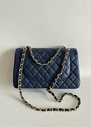 Chanel Jumbo Flap Bag Navy Blue Caviar Gold 30cm - 4