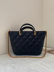 Chanel Vegetable Basketball Black 20x12.5x21cm - 4