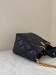 Chanel Vegetable Basketball Black 20x12.5x21cm - 3