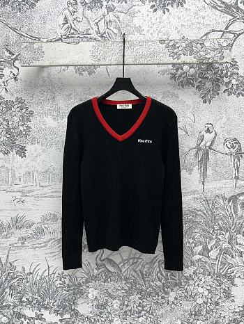 Miu Miu V-neck Cashmere Sweater