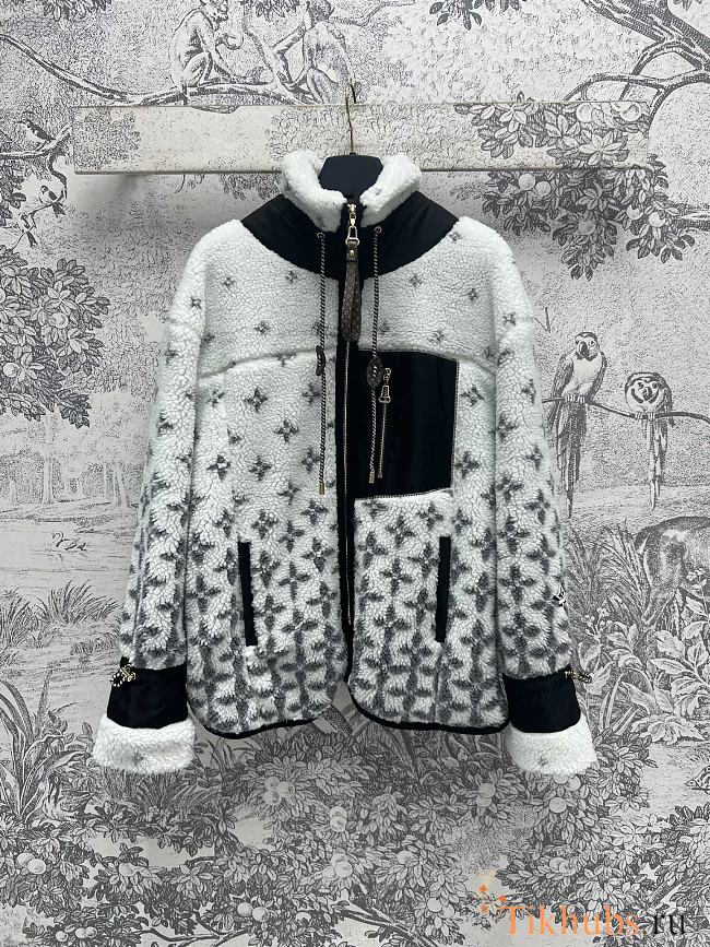 Louis Vuitton LV Ombré Monogram Fleece Jacket  - 1