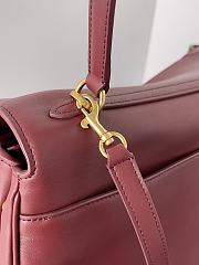 Balenciaga Rodeo Large Handbag Red 40x30x13cm - 5