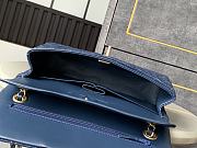 Chanel Flap Bag Denim Blue 25cm - 6