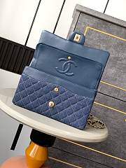 Chanel Flap Bag Denim Blue 25cm - 2