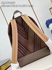 Louis Vuitton LV Takeoff Backpack Brown 43x30x14cm  - 2