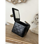 Chanel Mini Vanity Case Bags Black 11x9.5x8.5cm - 2