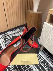 Alaia Pumps Decolette Patent Red Leather 9cm - 2