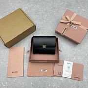 Miu Miu Black Wallet 10cm - 1