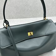 Balenciaga Rodeo Medium Handbag Green Smooth 34x11x24cm - 4