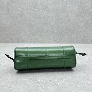 Prada Medium Leather Handbag Green 32x15.5x12cm - 4