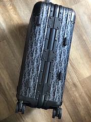 Dior Rimowa Black Suitcase 55x40x23cm - 2
