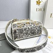 Dior Medium Lady D-Lite Bag Latte Gold 24x20x11cm - 5