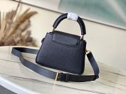 Louis Vuitton LV Capucines Mini Black 21x8x13.6cm - 4