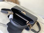 Louis Vuitton LV Capucines BB Black Bag 27x17.3x9cm - 5