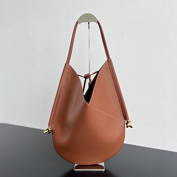 Bottega Veneta Solstice Bag Blrown Leather 44x37.5x2cm