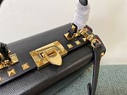 Valentino Garavani Rockstud Alcove Box Black 19x12x8cm - 4