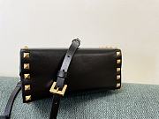 Valentino Garavani Rockstud Alcove Box Black 19x12x8cm - 2