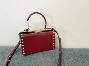 Valentino Garavani Rockstud Alcove Box Red 19x12x8cm - 3