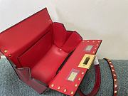 Valentino Garavani Rockstud Alcove Box Red 19x12x8cm - 2