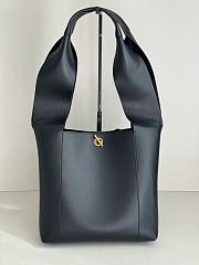 YSL Tanger Leather Black Bag 28x30x9cm - 4