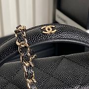 Chanel Vanity Case Black Caviar 17x19.5x5cm - 5