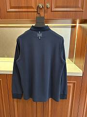 Moncler Navy Blue Polo Shirt - 2