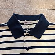 Moncler White Polo Shirt - 4