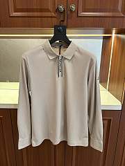 Moncler Polo Beige Shirt - 1