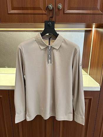 Moncler Polo Beige Shirt