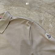 Moncler Polo Beige Shirt - 4
