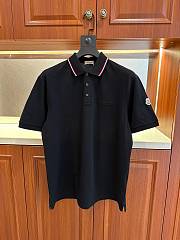 Moncler Black Polo Shirt - 1