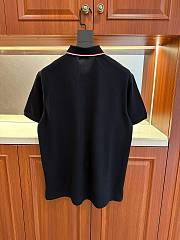 Moncler Black Polo Shirt - 4