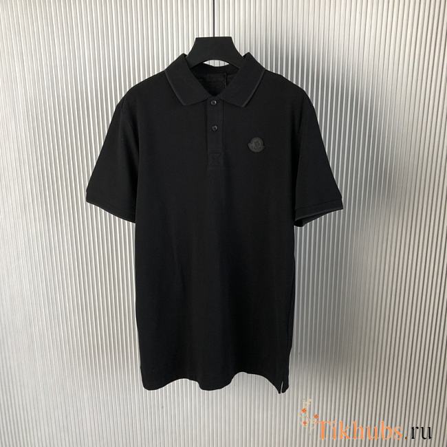 Moncler Black Polo Shirt 02 - 1