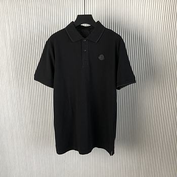 Moncler Black Polo Shirt 02