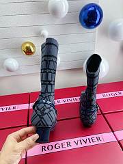 Roger Vivier Blue Sock Boot 4.5cm - 3