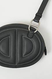 Hermes In The Loop Belt Bag Black 19x13x4cm - 2