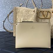 Valentino Medium Shopping Bag Raffia 35x25x17cm - 6