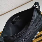 Prada Re-Nylon Shoulder Bag Black 19x14.5x2.5cm - 6